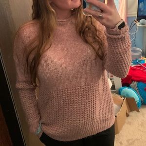 American Eagle Pink Sweater